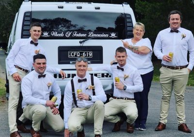 2006 White Hummer - Men Party Groom Wedding